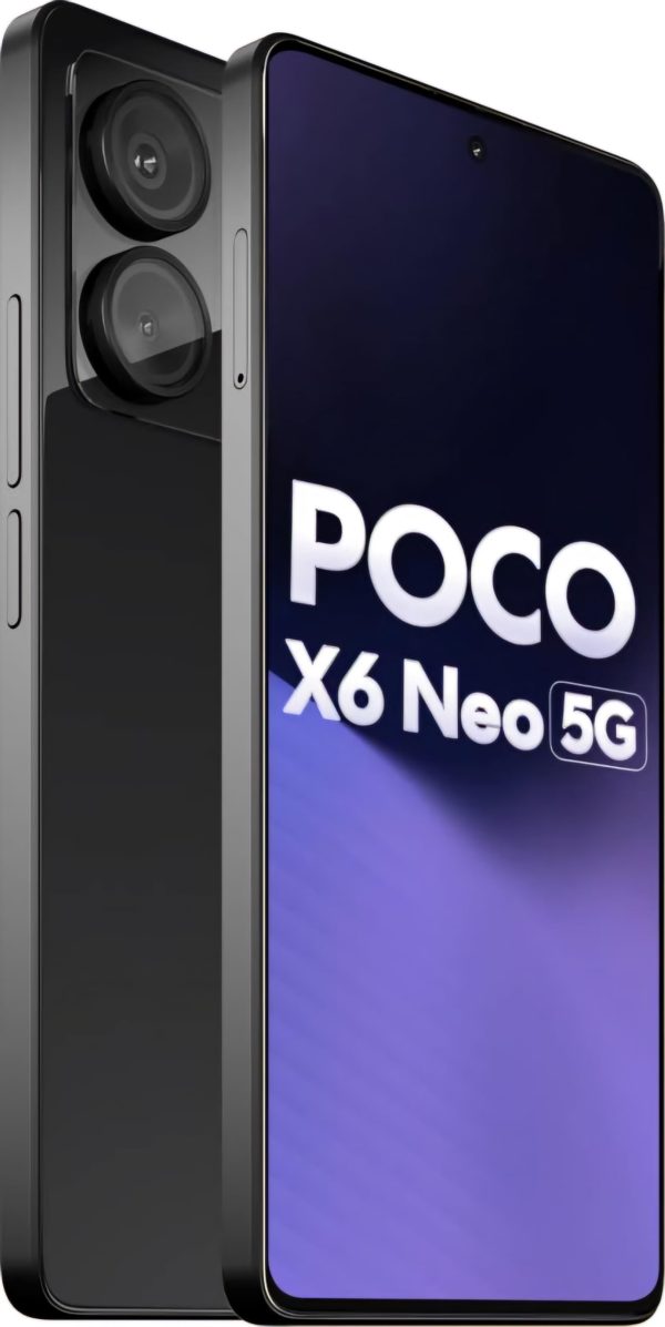 POCO X6 Neo 5G (Astral Black, 8GB RAM, 128GB Storage)